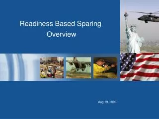 Readiness Based Sparing Overview