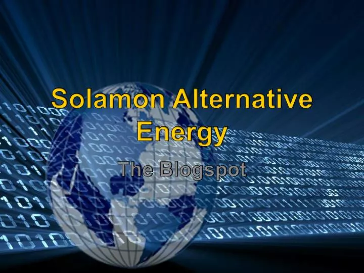 solamon alternative energy