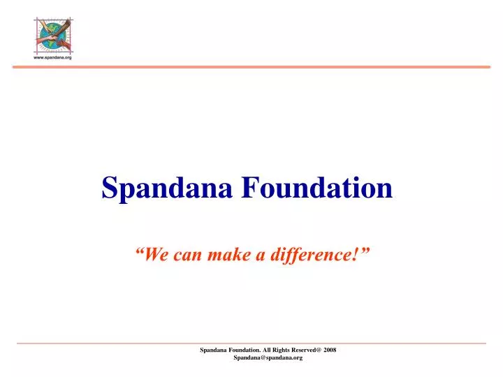 spandana foundation