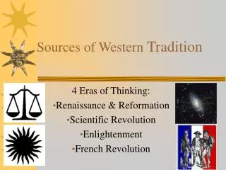 Sources of Western Tradition