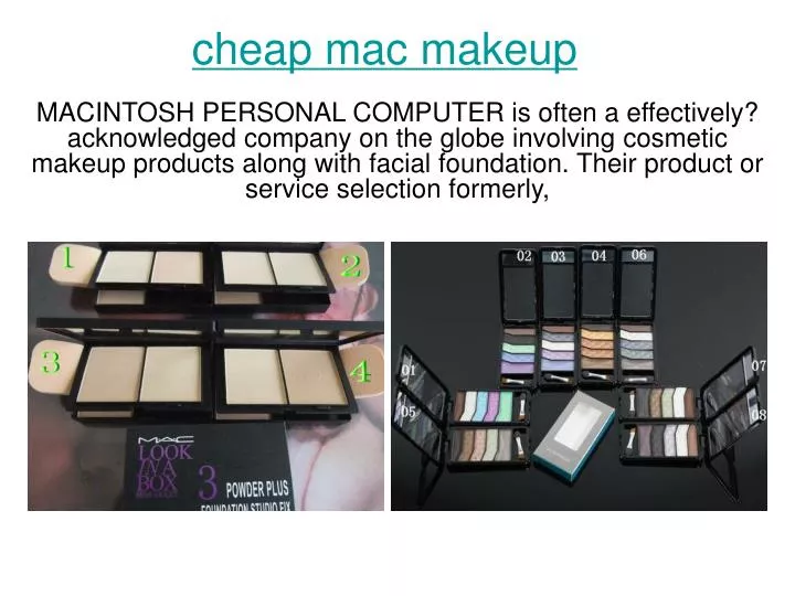 cheap mac makeup