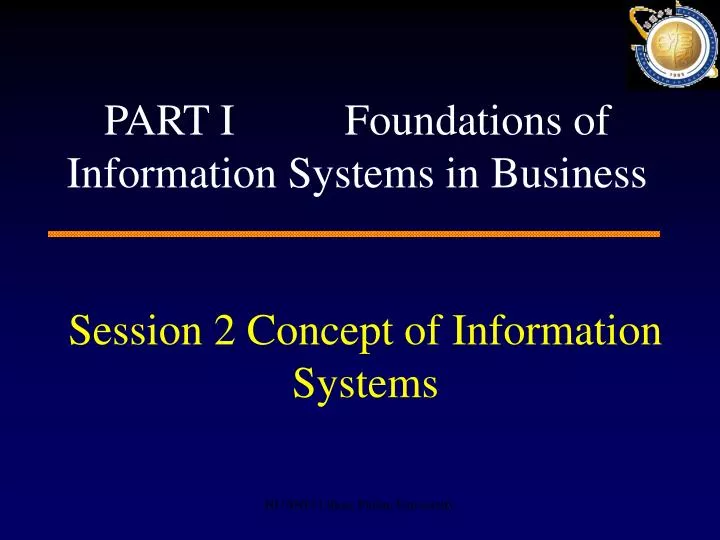 session 2 concept of information systems
