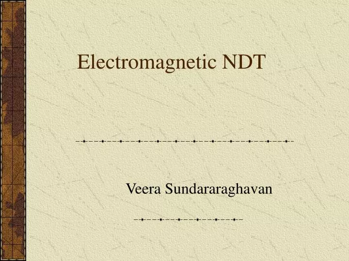 electromagnetic ndt