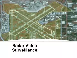 Radar Video Surveillance