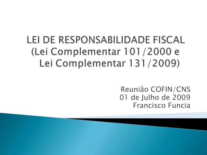 reuni o cofin cns 01 de julho de 2009 francisco funcia