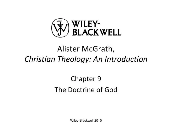 alister mcgrath christian theology an introduction