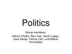 Politics - slide 1