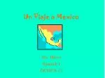 Un Viaje a Mexico - slide 1