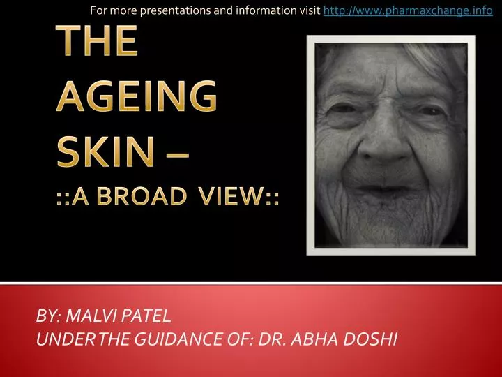 by malvi patel under the guidance of dr abha doshi