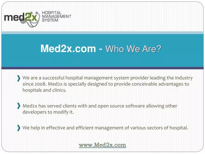 med2x com who we are