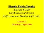 PPT - Lesson 17 Electric Fields and Potential PowerPoint Presentation ...