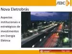 Nova Eletrobrás - slide 1