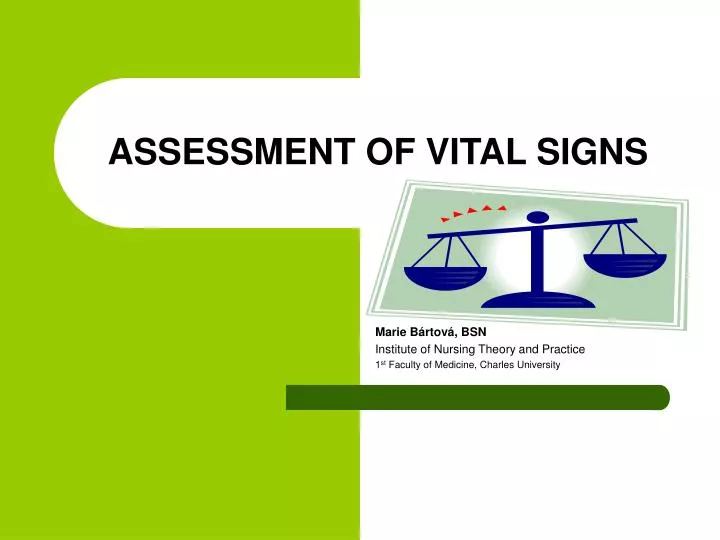 assess ment of vital signs