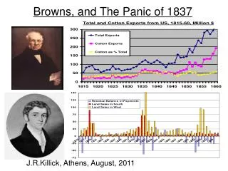 Browns, and The Panic of 1837