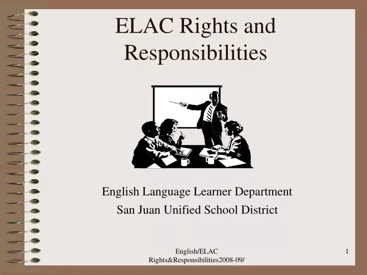 elac rights and responsibilities