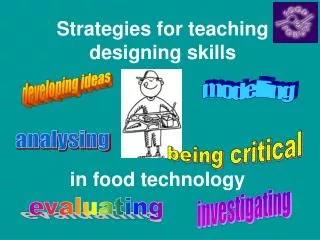 Strategies for teaching designing skills