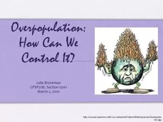 Overpopulation: How Can We Control It?