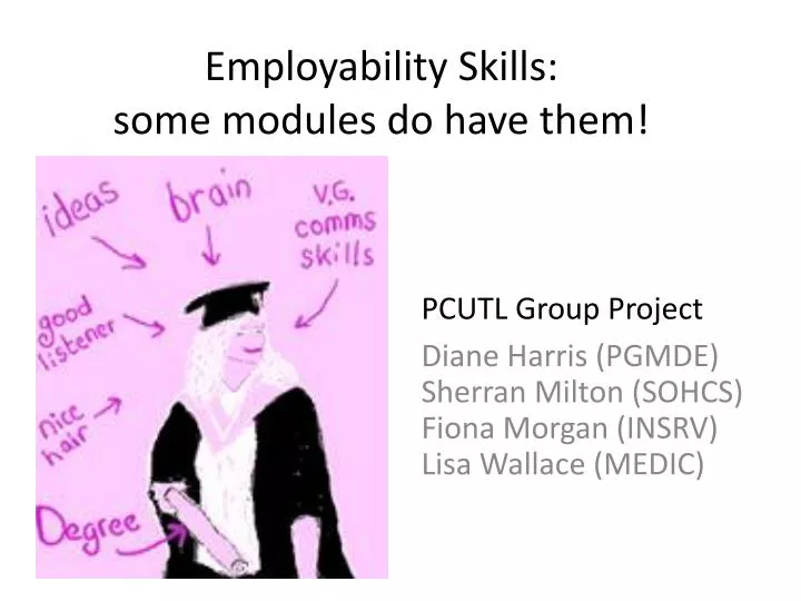 employability skills some modules do have them