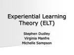 Experiential Learning Theory (ELT) - slide 1