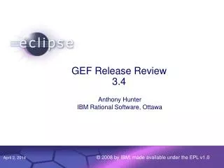 GEF Release Review 3.4