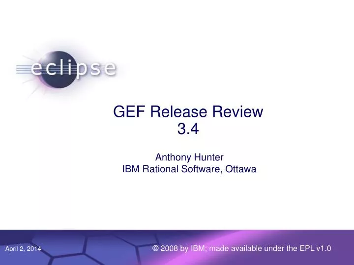 gef release review 3 4