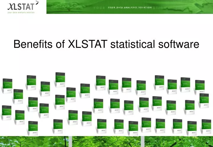 benefits of xlstat statistical software