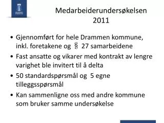 medarbeiderunders kelsen 2011