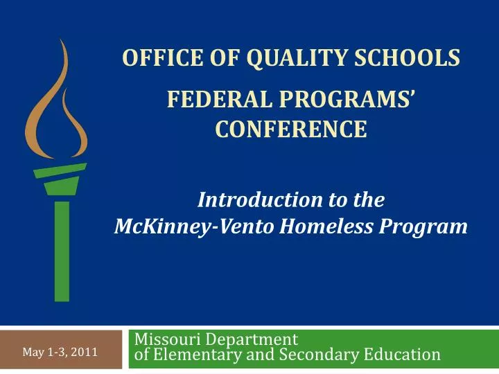 office of quality schools federal programs conference