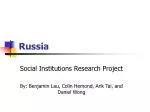 Russia - slide 1