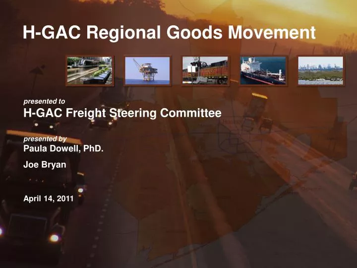 h gac regional goods movement