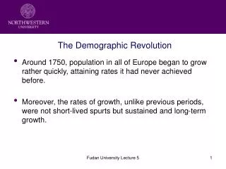 The Demographic Revolution