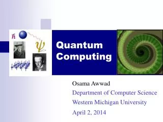 Quantum Computing