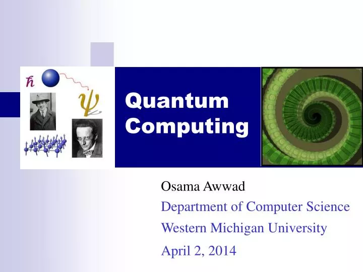 quantum computing