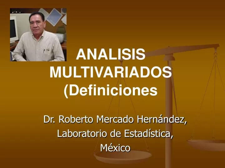 analisis multivariados definiciones