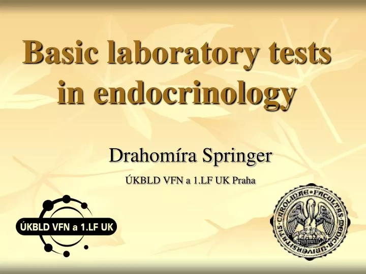 basic laboratory tests in endocrinology
