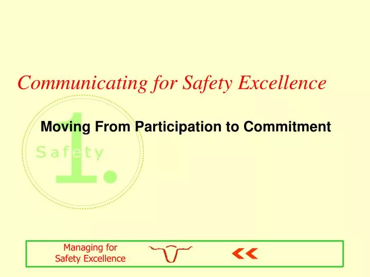 communicating for safety excellence