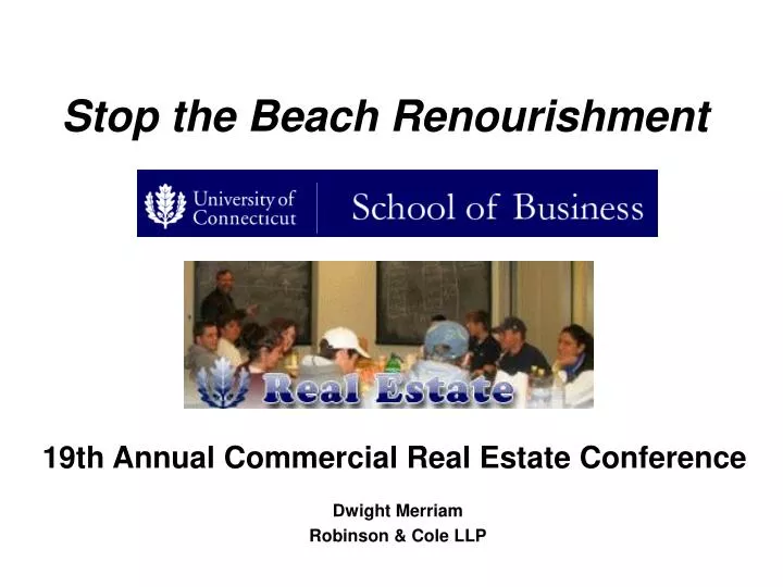 stop the beach renourishment