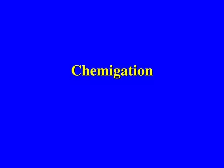 chemigation
