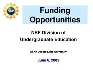 Funding Opportunities