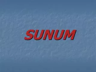SUNUM