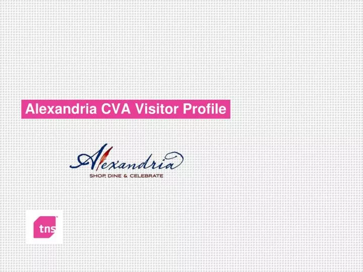alexandria cva visitor profile