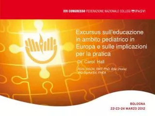 Excursus sull’educazione in ambito pediatrico in Europa e sulle implicazioni per la pratica