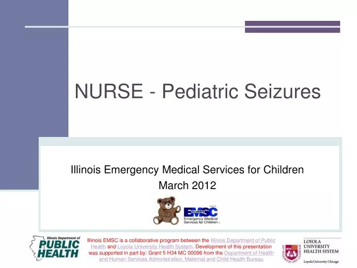 nurse pediatric seizures