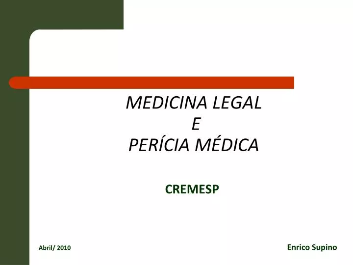 medicina legal e per cia m dica