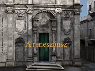 A reneszánsz