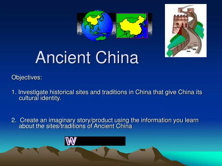 ancient china