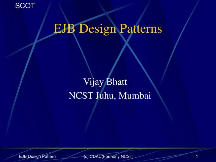 ejb design patterns