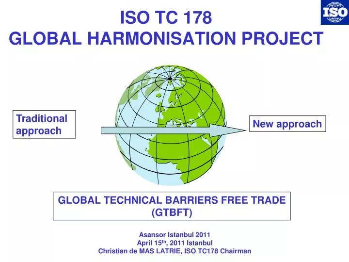 iso tc 178 global harmonisation project
