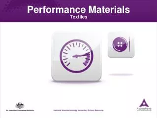 Performance Materials Textiles