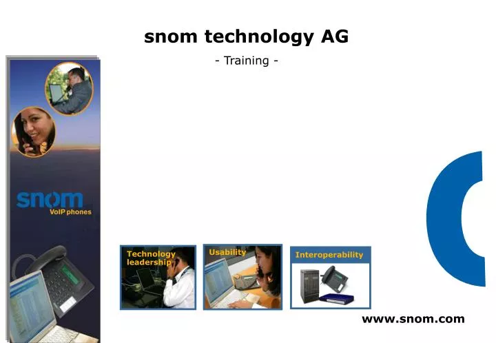snom technology ag training